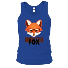 Чоловіча майка з лисицею Hipster Fox