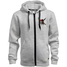 Худі на блискавці Pirate skull