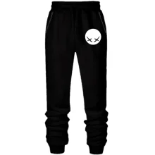 Штаны из футера без начеса Modestep logo