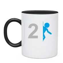 Чашка Portal 2 (лого)