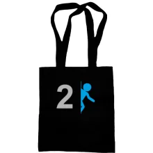 Сумка шопер Portal 2 (лого)