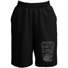 Чоловічі шорти No Coffee No Workee