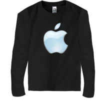 Детский лонгслив с логотипом Apple