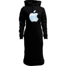 Жіноча толстовка-плаття з логотипом Apple