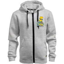 Худі на блискавці з модним Бартом Сімпсоном (Notorious Bart)