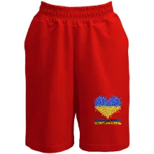 Шорти із сердечками "Ukraine"