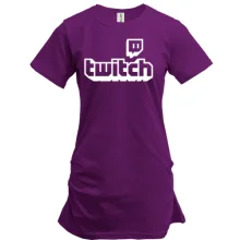 Туника с логотипом twitch