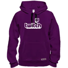 Толстовка з логотипом twitch