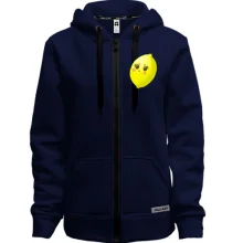 Худі на блискавці Crazy Lemon