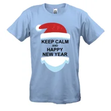 Футболка Keep calm and Happy New Year