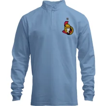 Мужской лонгслив поло со стойкой Ottawa Senators (NHL)
