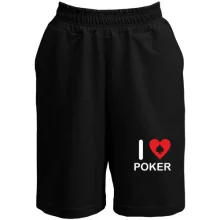 Чоловічі шорти I love Poker