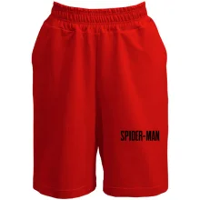 Шорти з написом Spider-Man