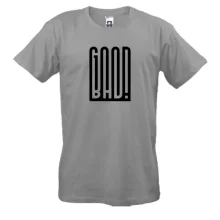 Футболка с надписью Good-Bad