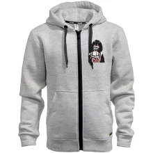 Худи на молнии Supreme Mask Girl
