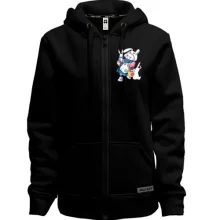 Худи на молнии Anime Bunny