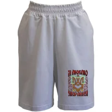 Шорти Я люблю Україну (Тризуб із серцем)