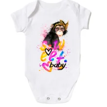 Детское боди Sweet baby с обезьянкой