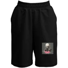 Мужские шорты Skull in lotus