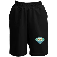 Шорты Owl in headphones