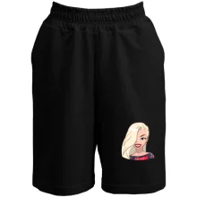 Шорты Art. Blonde smiling