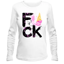 Лонгслив F_ck Ice Cream (black)