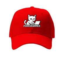 Кепка с котом-программистом