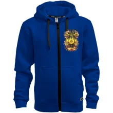 Худи на молнии anarchy golden skull