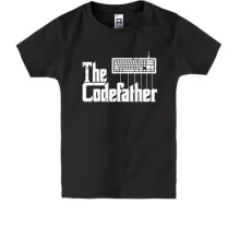 Детская футболка с надписью «The Codefather»
