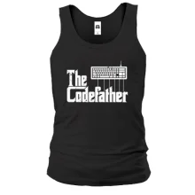 Майка с надписью «The Codefather»