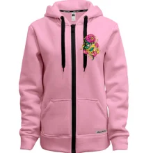 Худи на молнии Happy Rose
