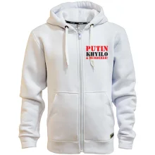 Худи на молнии Putin - kh*lo and murderer