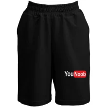 Чоловічі шорти з написом "You Noob"