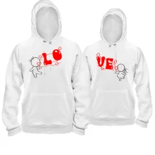 Парні толстовки Love 3