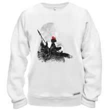 Світшот "Наїзниця на вовку"