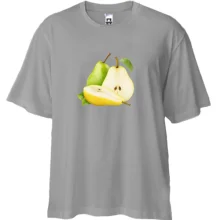 Футболка Oversize с сочными грушами