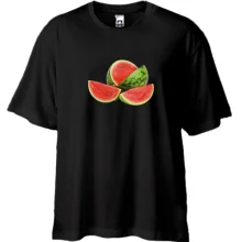 Футболка Oversize со спелым арбузом