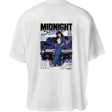 Футболка Oversize Midnight service