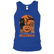 Чоловіча майка з написом «Long Live Halloween»