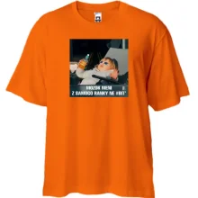 Футболка Oversize с мемом «MOZOK MENI»