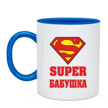 Чашка Супер бабушка