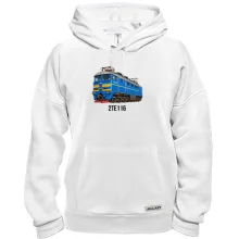 Худи с локомотивом 2ТЭ116