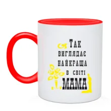 Чашка Найкраща в світі мама