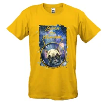 Футболка с Французским Бульдогом (born to wander)