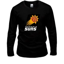 Лонгслив с летящим мячом и надписью Phoenix Suns