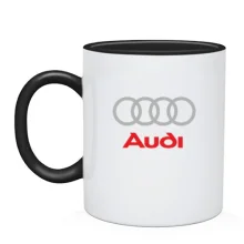 Чашка з логотипом Audi