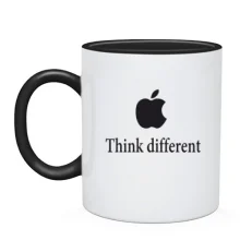 Чашка Think different
