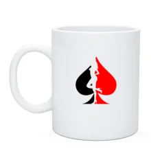 Чашка Poker Girl