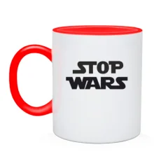 Чашка Stop wars