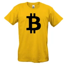 Футболка с логотипом Биткоин
